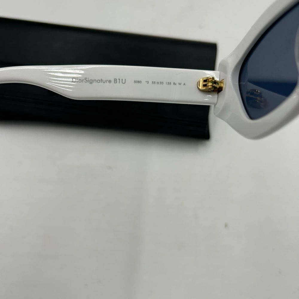 Women’s Dior B1U cat eye acetate sunglasses made in Italy - Picture 6 of 7